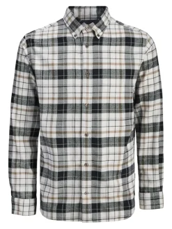 JPRBLUBARKLEY FLANNEL X-MAS L/S SHIRT CH crocodile