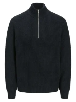 JPRWINTER KNIT HALF ZIP STYD AW24 forest river