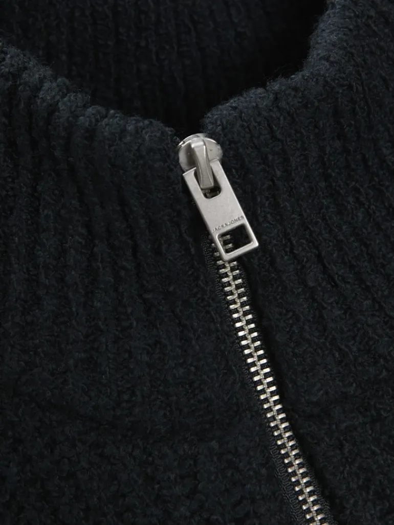 JPRWINTER KNIT HALF ZIP STYD AW24 forest river