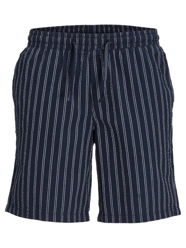 JPSTJAIDEN PALMA SEERSUCKER SHORT SRT dunkelblau2