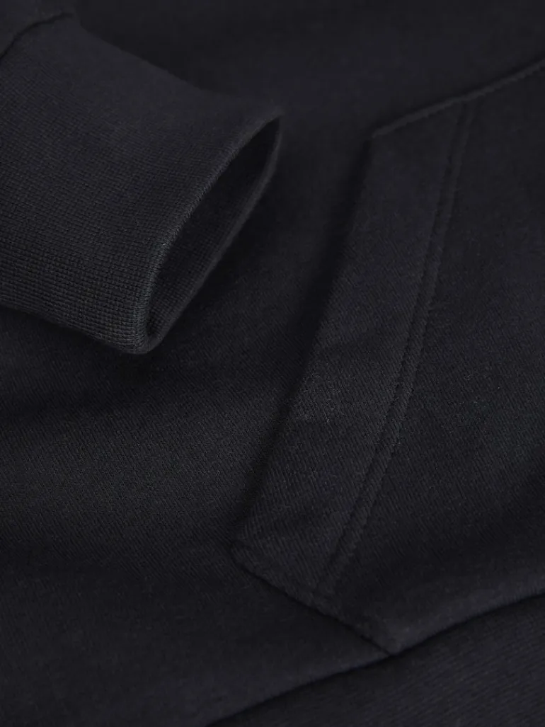 JXABBIE REG LS EVERY ZIP HOOD SWT NOOS black