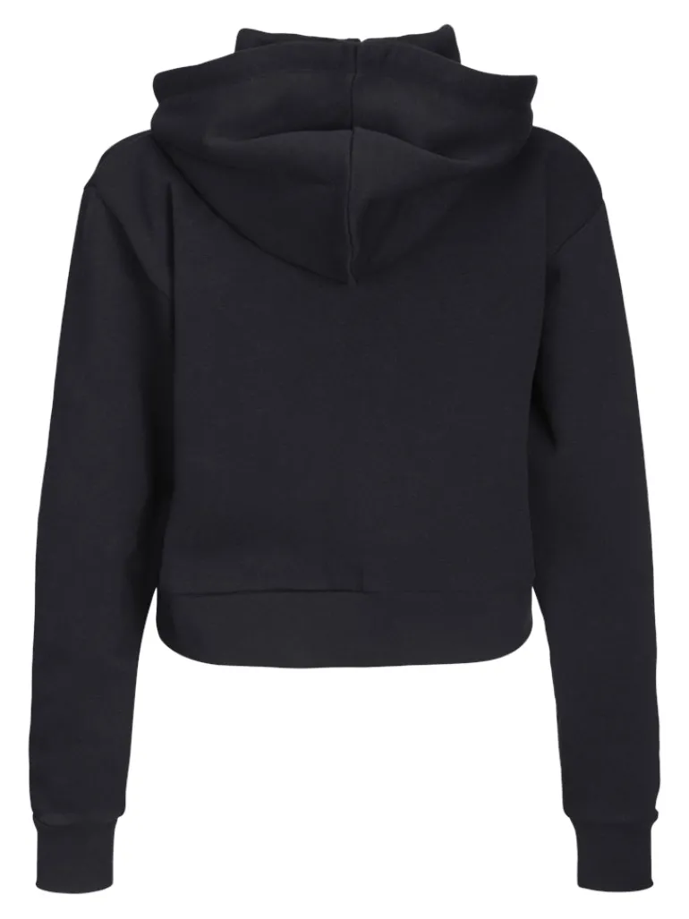 JXABBIE REG LS EVERY ZIP HOOD SWT NOOS black