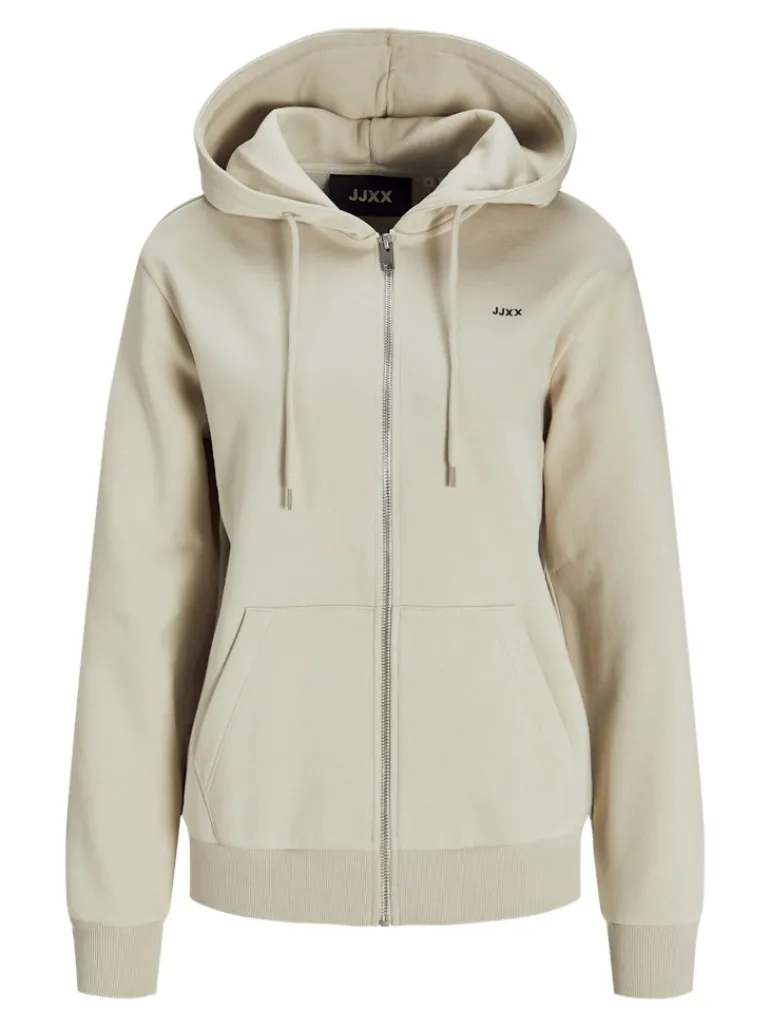 JXABBIE RLX LS EVERY ZIP HOOD SWT NOOS moonbeam