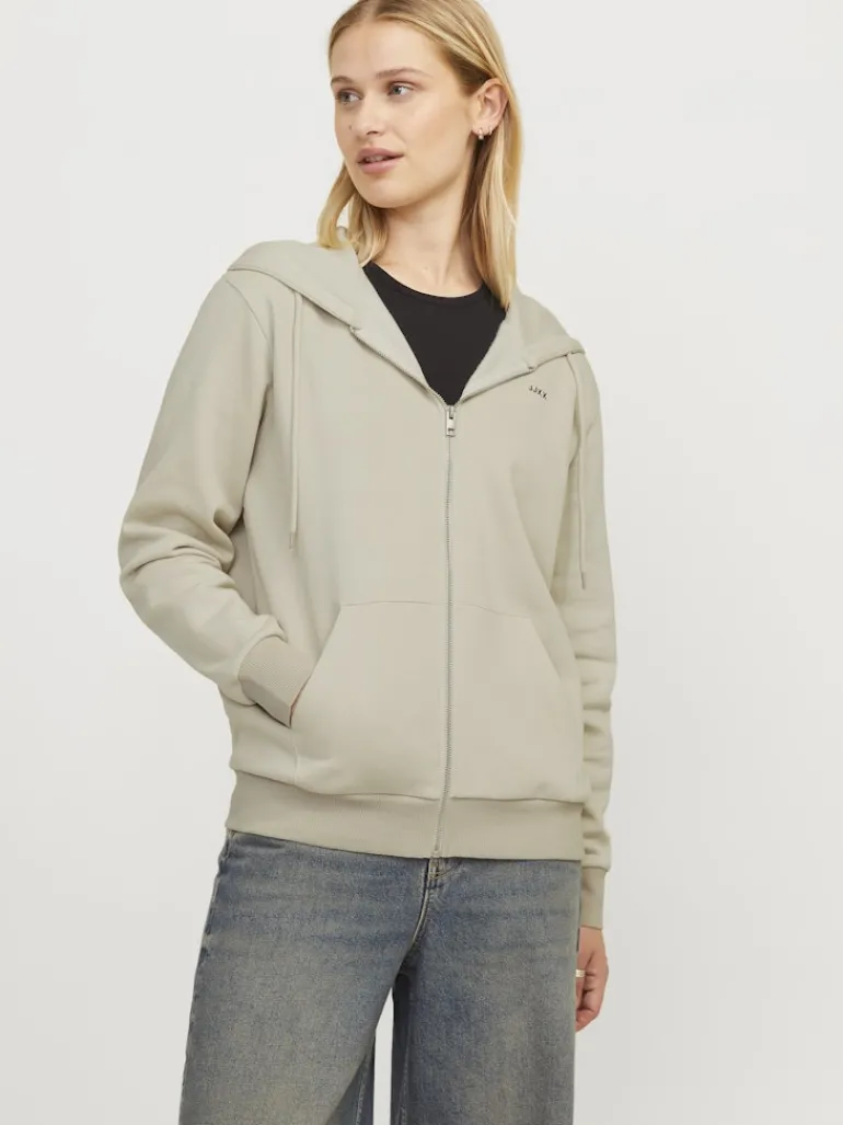 JXABBIE RLX LS EVERY ZIP HOOD SWT NOOS moonbeam
