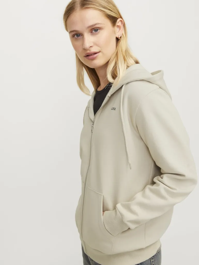 JXABBIE RLX LS EVERY ZIP HOOD SWT NOOS moonbeam