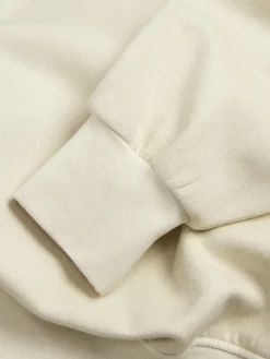 JXALIMA LOOSE LS CREW SWT bone white