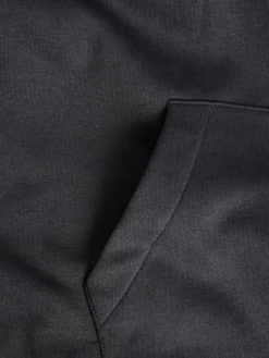 JXALLY VOL LS HOOD SWT SN black
