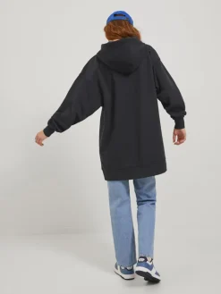 JXALLY VOL LS HOOD SWT SN black