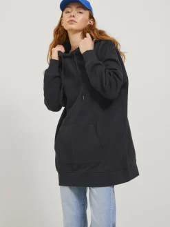 JXALLY VOL LS HOOD SWT SN black