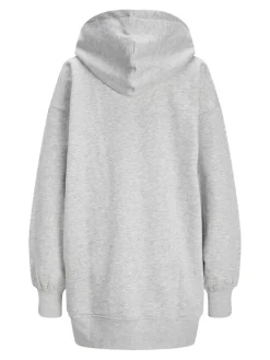 JXALLY VOL LS HOOD SWT SN light grey melange