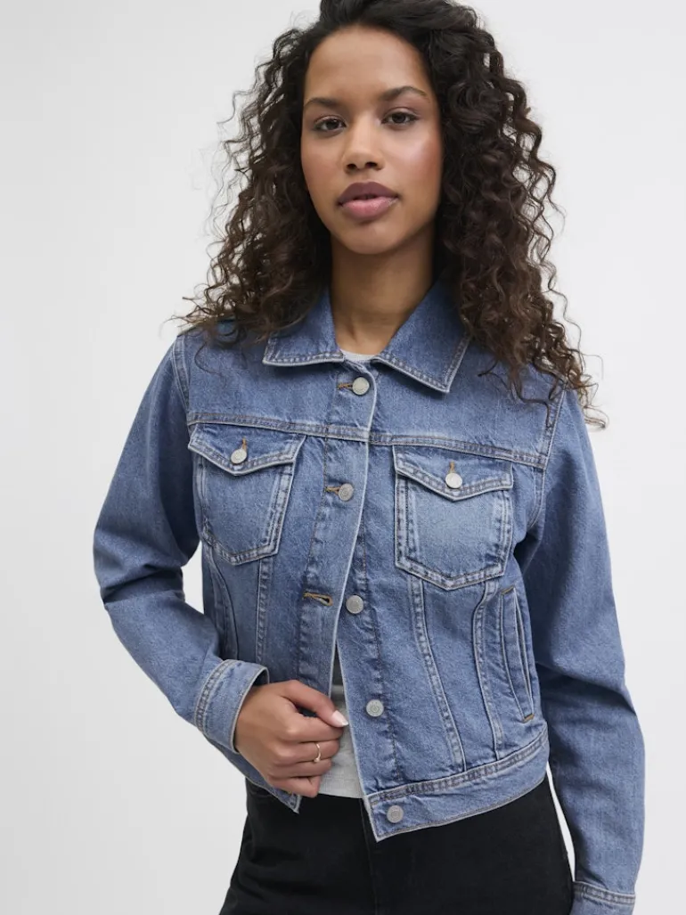 JXALYS CLASSIC DENIM JACKET DNM NOOS medium blue denim