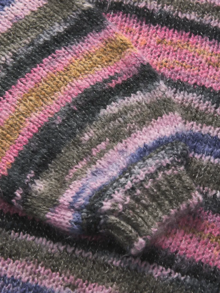 JXAMELIA CREW NECK KNIT barberry