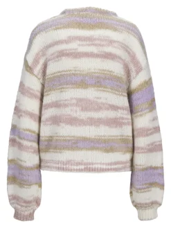 JXAMELIA CREW NECK KNIT fog