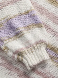 JXAMELIA CREW NECK KNIT fog