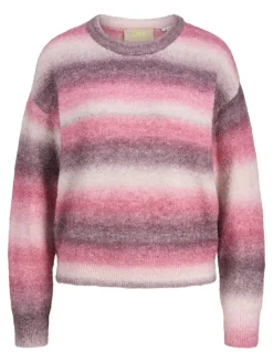 JXAMIRA CREW NECK KNIT LN barberry