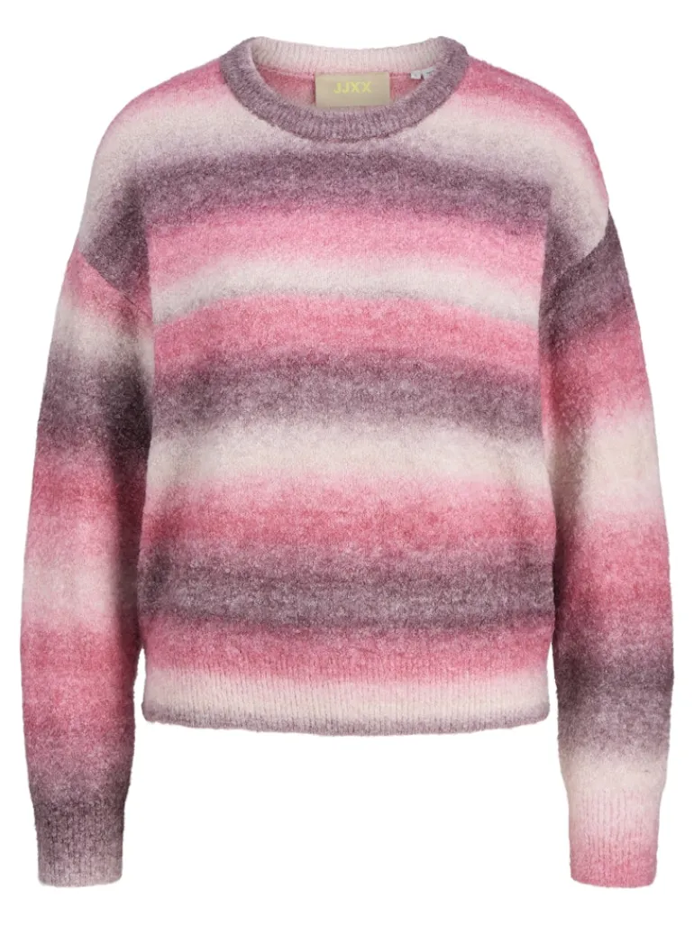 JXAMIRA CREW NECK KNIT LN barberry