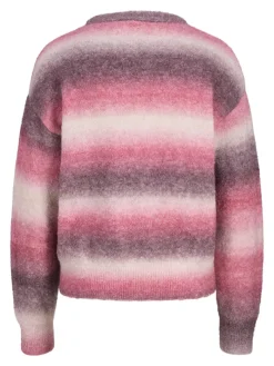 JXAMIRA CREW NECK KNIT LN barberry