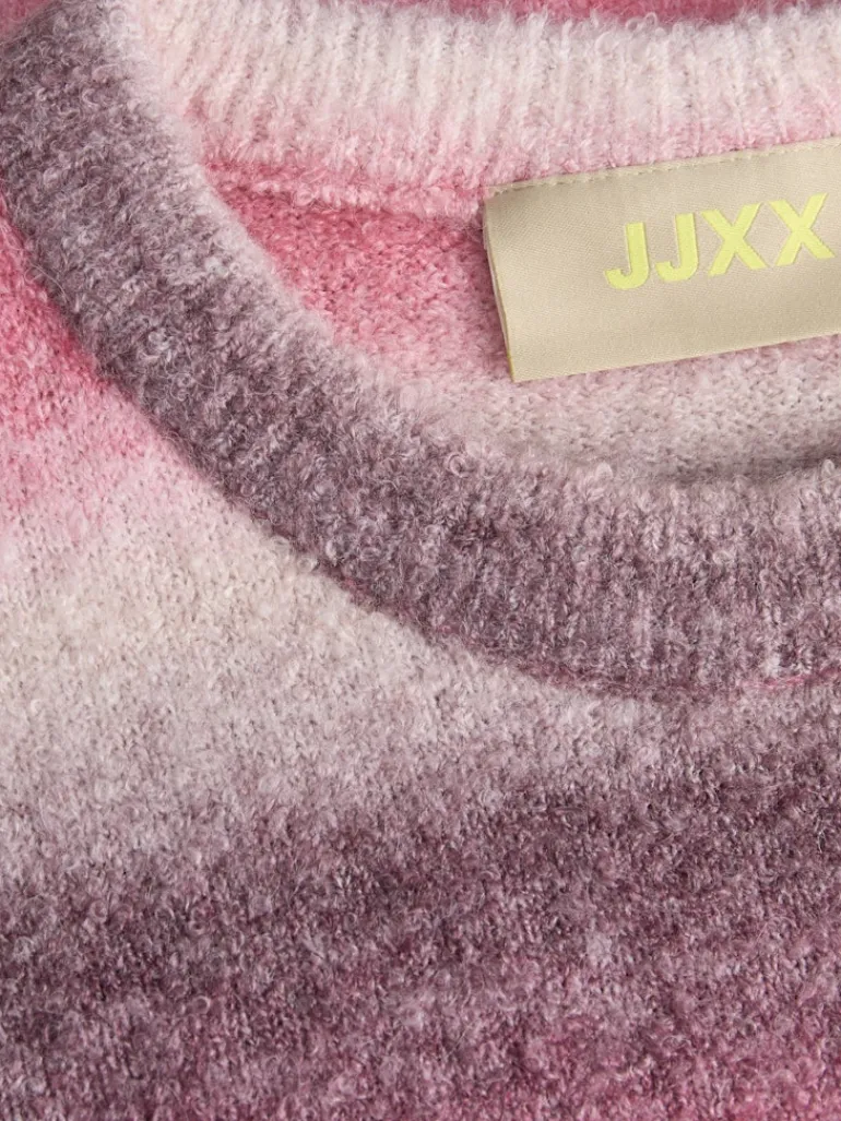 JXAMIRA CREW NECK KNIT LN barberry