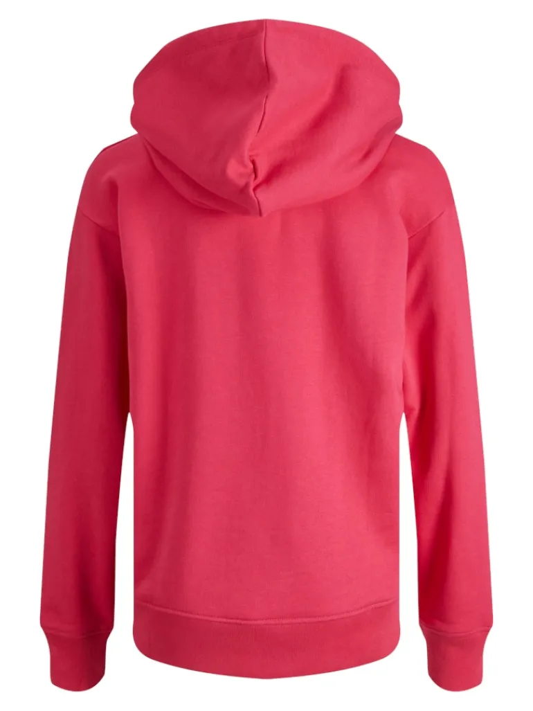 JXANINA LS REL EVERY HOODIE NOOS bright rose