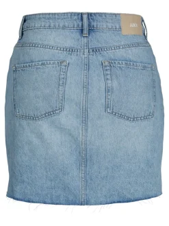 JXAURA RH SKIRT RA SN light blue denim