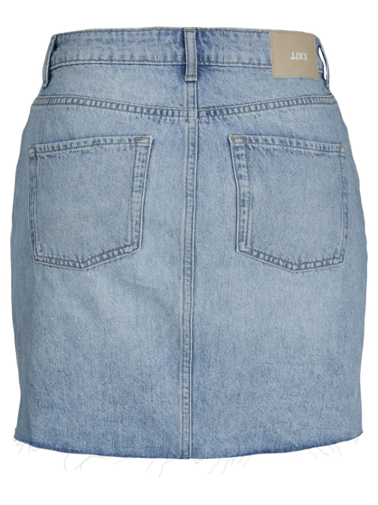 JXAURA RH SKIRT RA SN light blue denim
