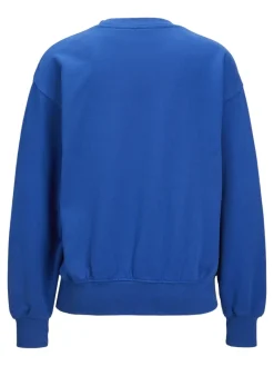 JXBEATRICE LOOSE LS SWEAT SWT NOOS blue iolite