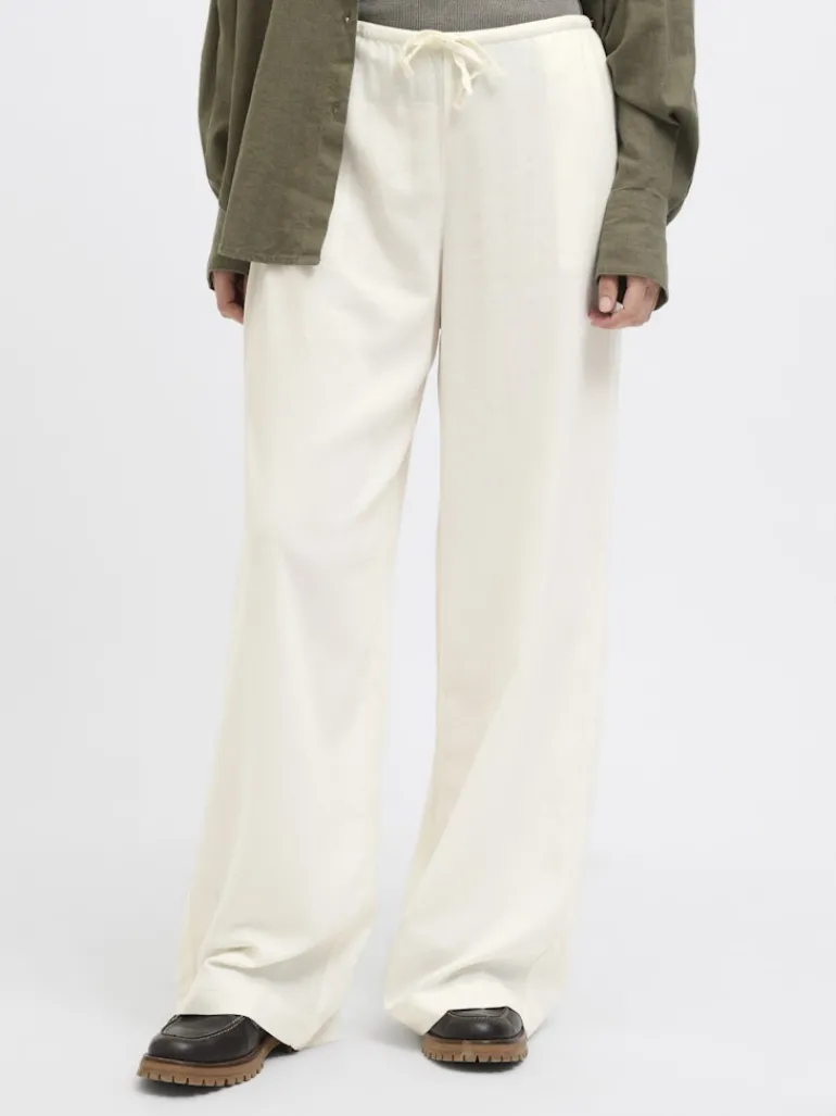 JXBREEZE FLORA SUMMER MW PANTS WVN SN blanc de blanc