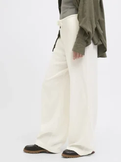 JXBREEZE FLORA SUMMER MW PANTS WVN SN blanc de blanc