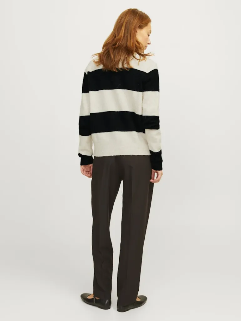 JXCHICK CREW NECK KNIT SN bone white