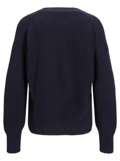 JXELIZA TWIST CARDIGAN KNIT navy blazer