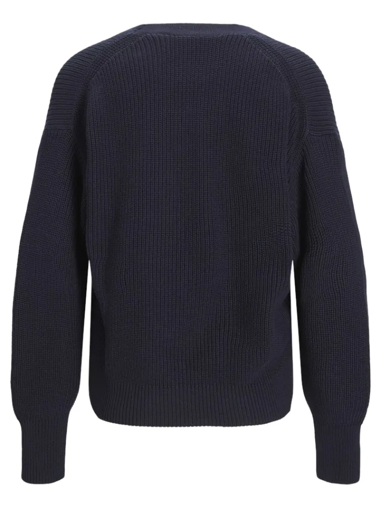 JXELIZA TWIST CARDIGAN KNIT navy blazer