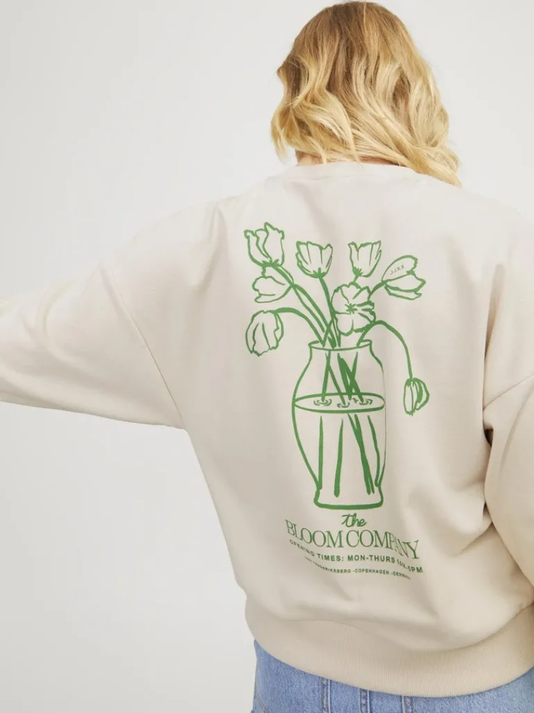 JXENYA RLX SHORT LS CREW SWT moonbeam