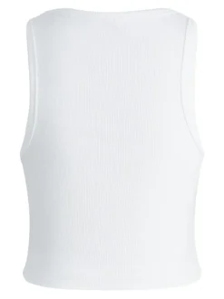 JXFALLON STR SL RIB TOP JRS NOOS bright white