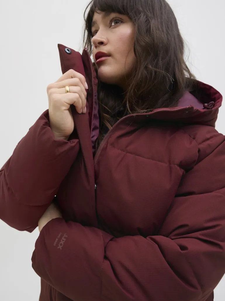 JXGLOBAL PUFFER JACKET OTW ACT cabernet