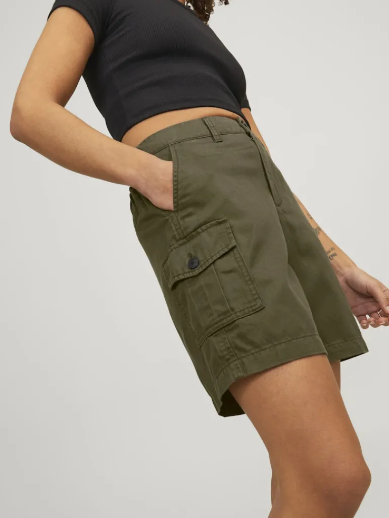 JXHOLLY RLX CARGO HW SHORTS PNT forest night