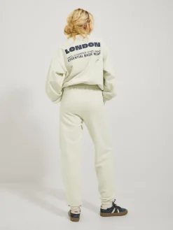 JXJADA SOFT LOOSE LS SWEAT SWT SN bone white