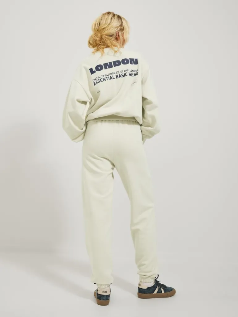 JXJADA SOFT LOOSE LS SWEAT SWT SN bone white