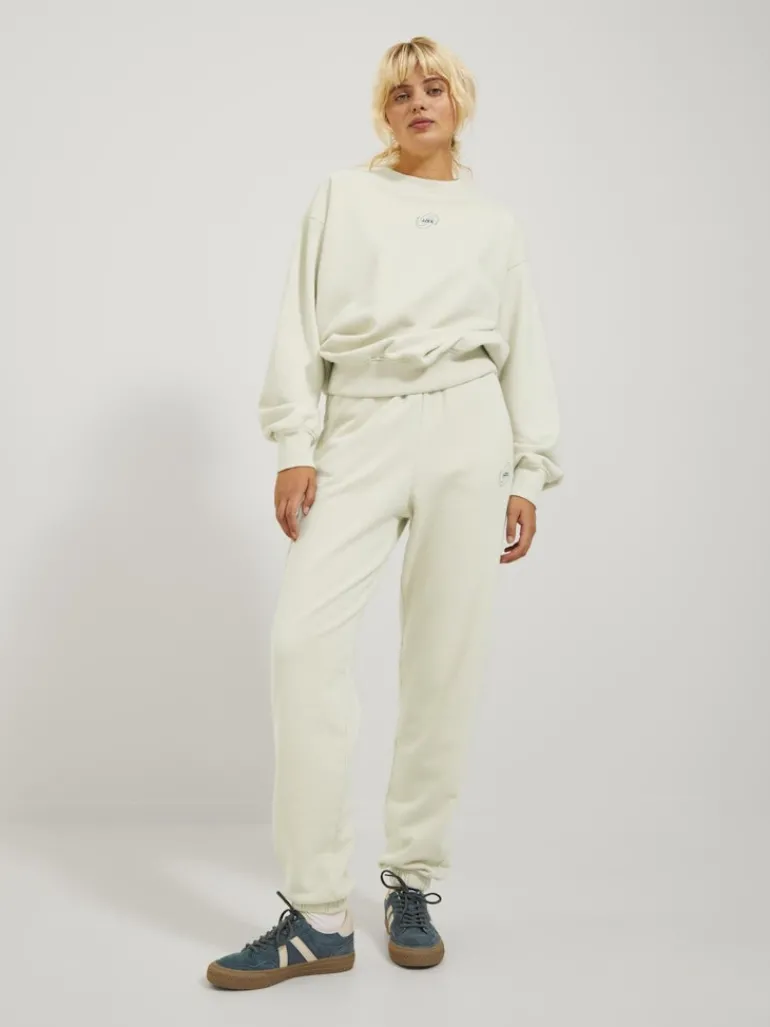 JXJADA SOFT LOOSE LS SWEAT SWT SN bone white