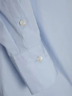 JXJAMIE LS RELAXED POPLIN SHIRT WVN NOOS cashmere blue