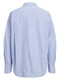 JXJAMIE LS RELAXED POPLIN SHIRT WVN NOOS navy blazer