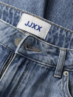 JXLAURA LONG MW DENIM SHORTS DNM SN light blue denim