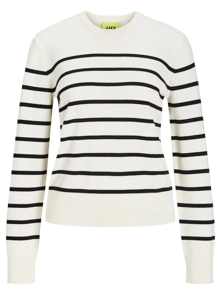 JXLAYLA COMFY LS CREW NECK KNIT SN vanilla ice