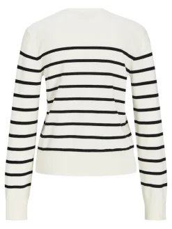 JXLAYLA COMFY LS CREW NECK KNIT SN vanilla ice