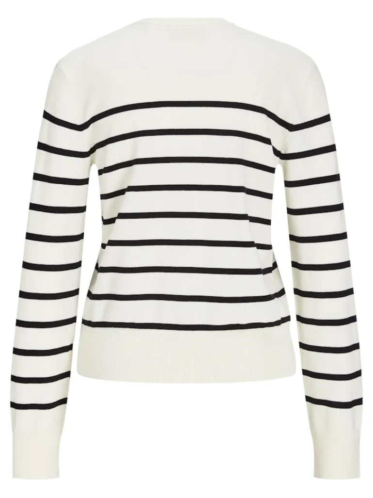 JXLAYLA COMFY LS CREW NECK KNIT SN vanilla ice