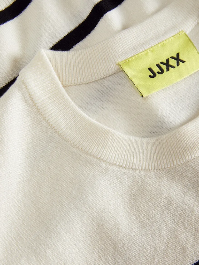 JXLAYLA COMFY LS CREW NECK KNIT SN vanilla ice