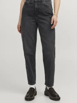 JXLISBON MOM HW CR4007 black denim