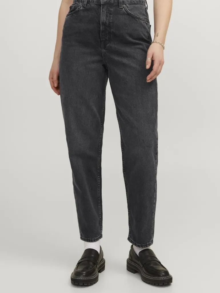JXLISBON MOM HW CR4007 black denim