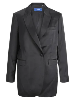 JXMARY SATIN BLAZER black