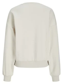JXMERLE RLX SHORT LS CREW SWT LN moonbeam