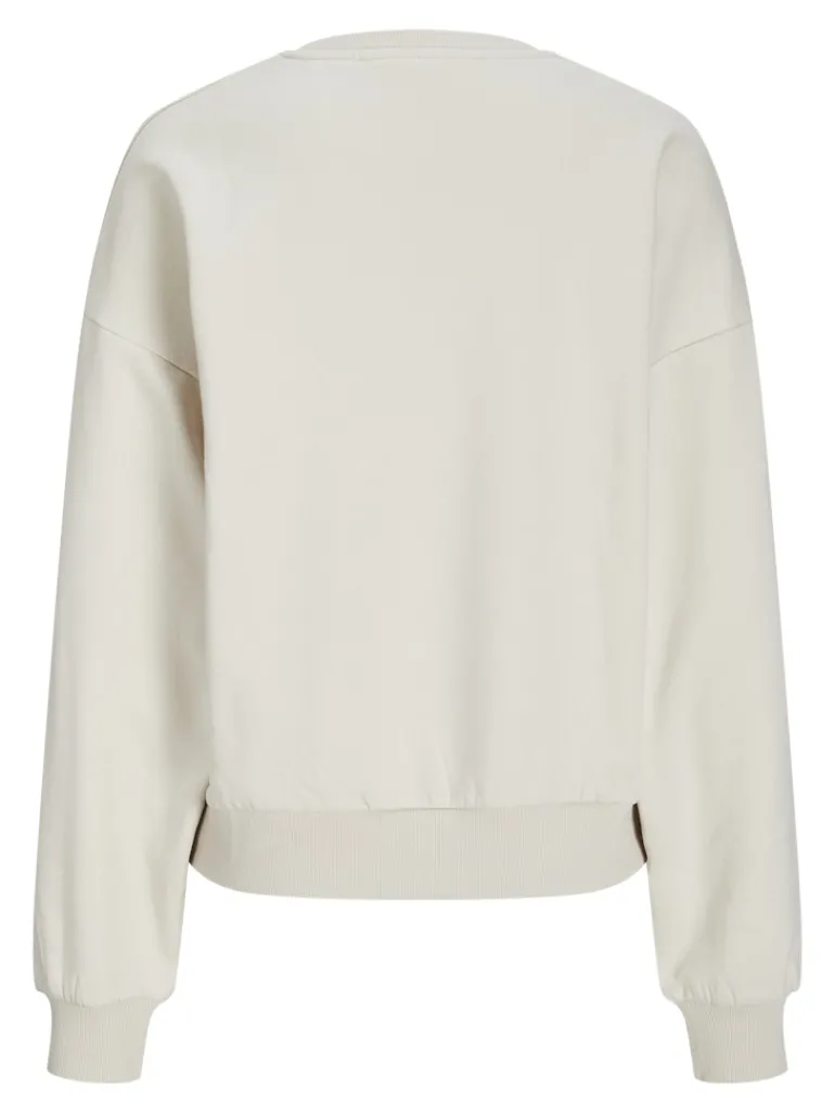 JXMERLE RLX SHORT LS CREW SWT LN moonbeam